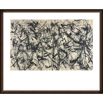 特別額装品/Number 18 1950（ジャクソン ポロック） 特別額装品/Number