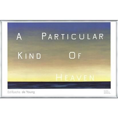 A Particular Kind of Heaven 2001（エドワード ルッシェ） 額装品 アルミ製ベーシックフレーム