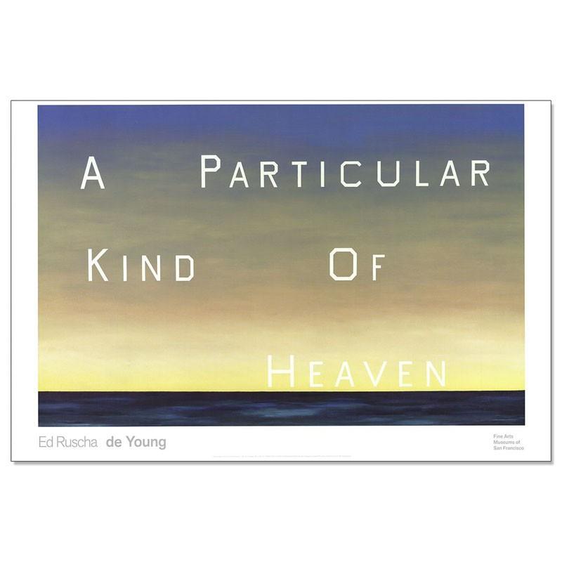 A Particular Kind of Heaven 2001（エドワード ルッシェ） 額装品 アルミ製ベーシックフレーム_2