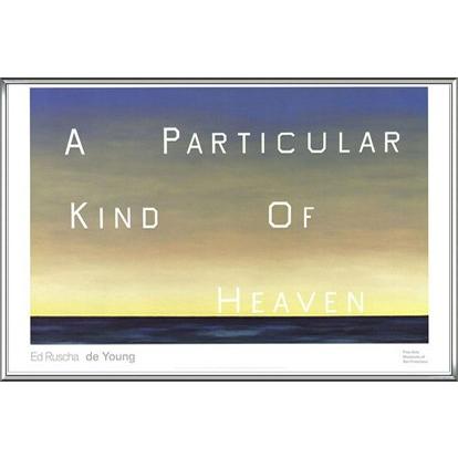 A Particular Kind of Heaven 2001（エドワード ルッシェ） 額装品 アルミ製ハイグレードフレーム