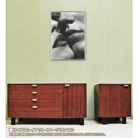 Le Baiser（ヘルムート ニュートン）アートポスター Helmut Newton The Kiss Le Baiser, Bordighera 1982 Kiss French