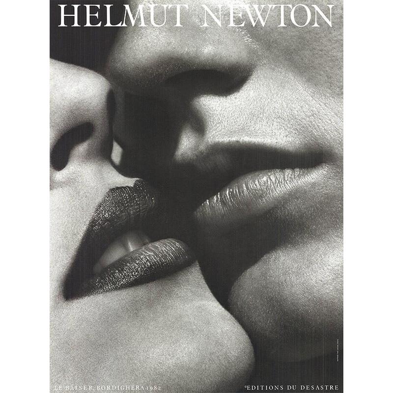Le Baiser（ヘルムート ニュートン） 額装品 : azポスター - 通販