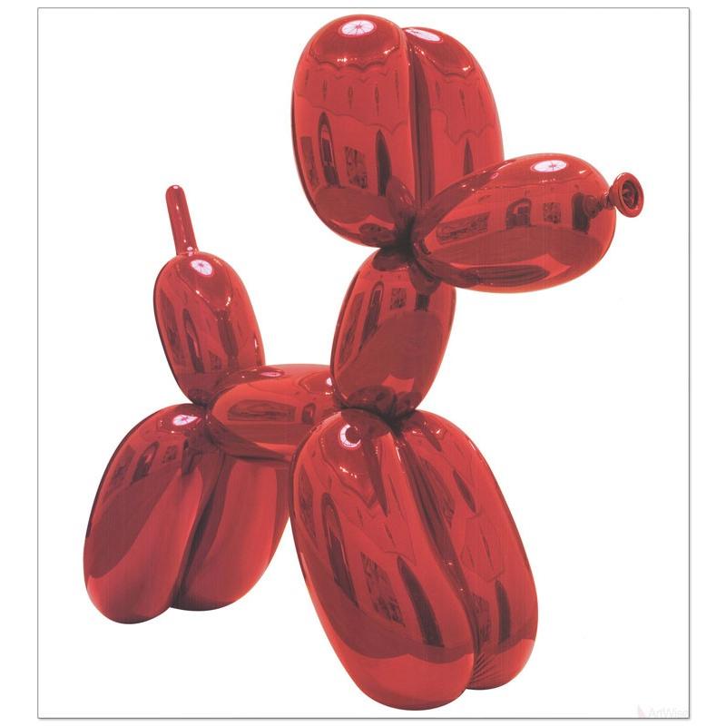 Balloon Dog 2012（ジェフ クーンズ） 額装品 ウッドベーシックフレーム｜aziz｜03