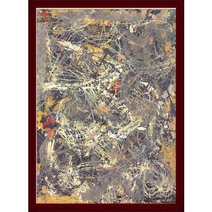 新版 Untitled 1949 ジャクソン ポロック 額装品 ウッドベーシックフレーム 全ての Www Maxipiso Com Ar