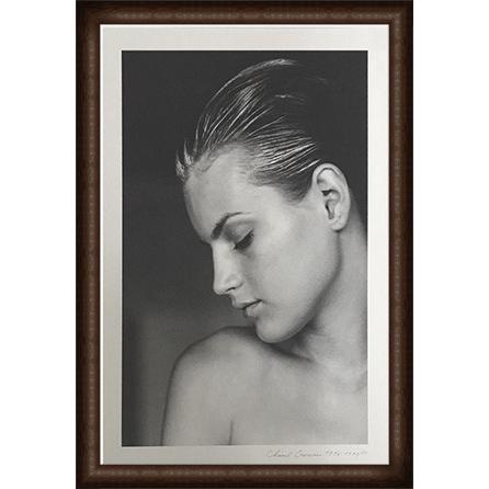 シャネル グイナビア・バン・シーナス Collection Croisiere 1996-1997/17（カール ラガーフェルド） 額装品 ウッドハイグレードフレーム