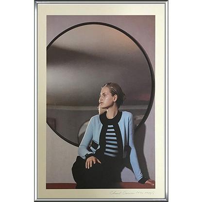 シャネル グイナビア・バン・シーナス Collection Croisiere 1996-1997/6（カール ラガーフェルド） 額装品 アルミ製ハイグレードフレーム