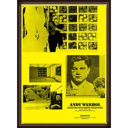 Warhol from the Sonnaben(アンディ ウォーホル)額装済ポスター