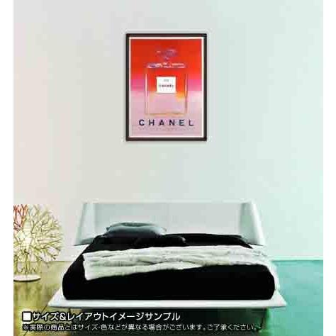 シャネル Red（アンディ ウォーホル） 額装品 ウッドハイグレード