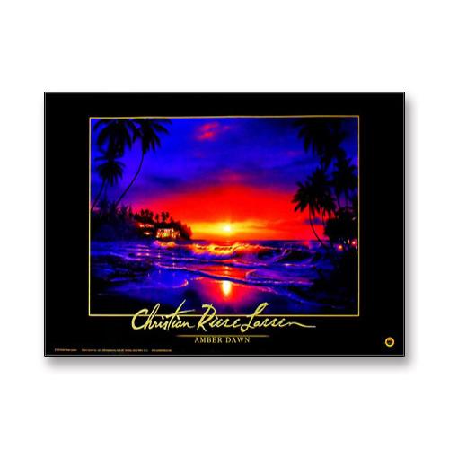 額装品/Free Spirit/foil/クリスチャン ラッセン