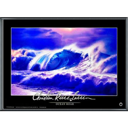 ラッセン　OCEAN ROAR 朝の海　絵画　額入り　ホノルル　ハワイ ラッセン OCEAN ROAR 朝の海 絵画 額入り ホノルル ハワイ