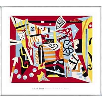 ポスター アート Hot Still-Scape for Six Colors（スチュアート