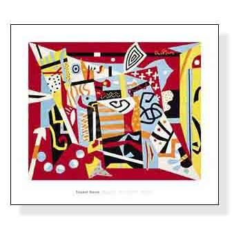 ポスター アート Hot Still-Scape for Six Colors（スチュアート