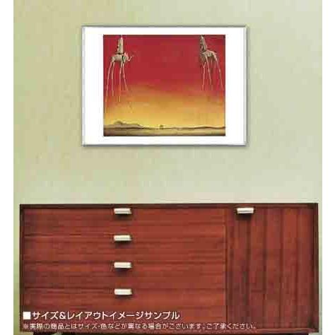 Les : ポスター サルバドール ダリ Elephants 額装品 Daliポスター