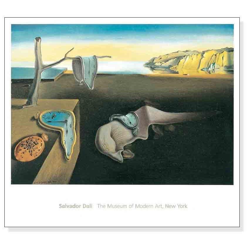 サルバドール　ダリの柔らかい時計　立体額縁付き 立体額付き サルバドール・ダリ 柔らかい時計 - メルカリ