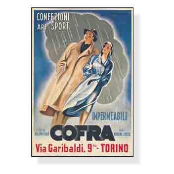 ポスター アート Cofra Raincoats（ドゥボビッチ） 額装品 ウッドハイグレードフレーム_2