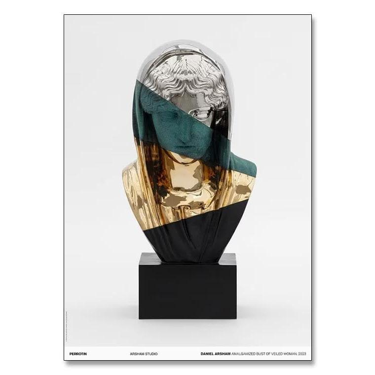 額装品/Amalgamized Bust of Veiled Woman 2023/ダニエル アーシャム