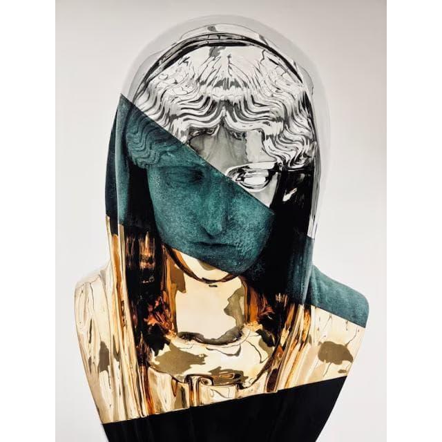 額装品/Amalgamized Bust/ダニエル アーシャム/ポスター/アート 額装品/Amalgamized Bust of Veiled Woman 2023/ダニエル アーシャム