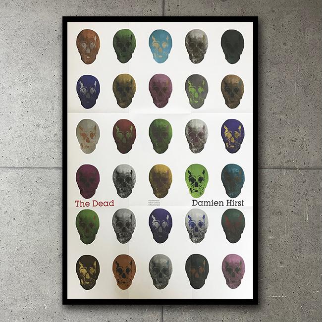 額装品/The Dead Folded promotional 2009年（ダミアン ハースト