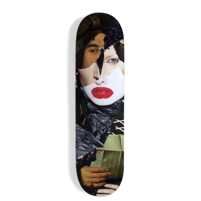 アレキサンダー・マックイーン/スケートボードデッキ SKATEBOARD