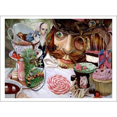 ポスター アート Alice in Wonderland (Tea Party)｜aziz