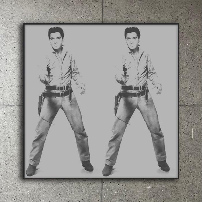 額装済/Sunday B Morning Double Elvis 限定3500枚 証明書付（アンディ