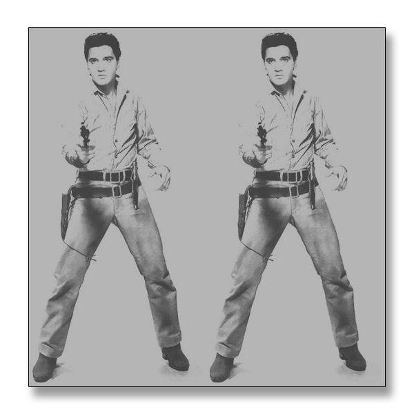 額装済/Sunday B Morning Double Elvis 限定3500枚 証明書付（アンディ