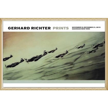 Exhibition Richter 2019(ゲルハルト リヒター)額装済ポスター【公式通販】