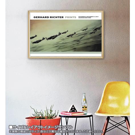 Exhibition Richter 2019(ゲルハルト リヒター)額装済ポスター【公式通販】