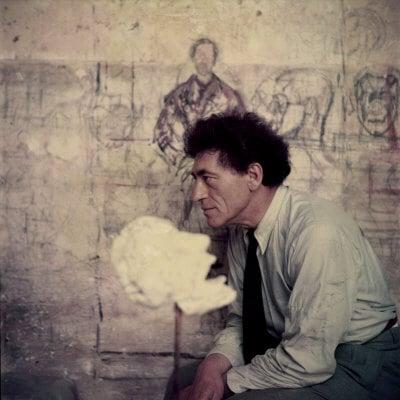 額装済/Nude femme de face（アルベルト ジャコメッティ）/ポスター