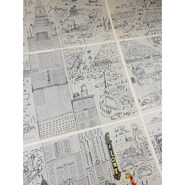 ポスター ソール スタインバーグ Sin titulo 1949-1954/インテリア