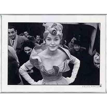 ポスター アート Paris 1957（フランク ホーヴァット） 額装品 アルミ製ベーシックフレーム