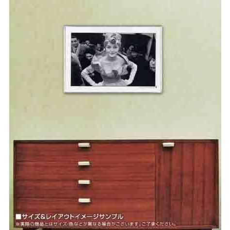 ポスター アート Paris 1957（フランク ホーヴァット） 額装品 アルミ 