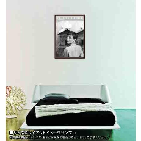 オードリー ヘップバーン 1955年（フィリップ ハルスマン） 額装品 ウッドハイグレードフレーム_1