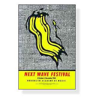 ポスター アート Next Wave Festival（ロイ リキテンスタイン） 額装品 アルミ製ベーシックフレーム_2