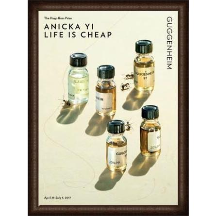 【通販 人気】 Life is Cheap（アニカ イー） 額装品 ウッドハイグレードフレーム ポスター
