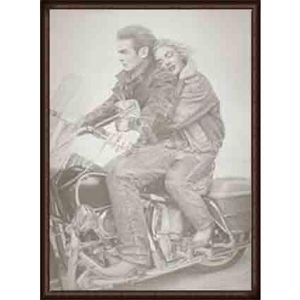 ポスター アート Speed Bound（ポール ガッセンハイマー） 額装品