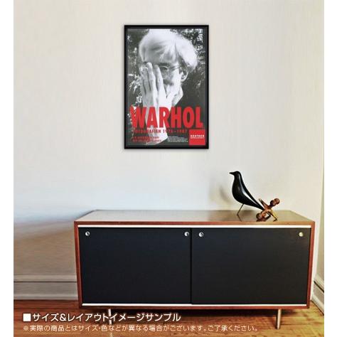 セルフポートレイト（アンディ ウォーホル） 額装品 ウッドハイ 