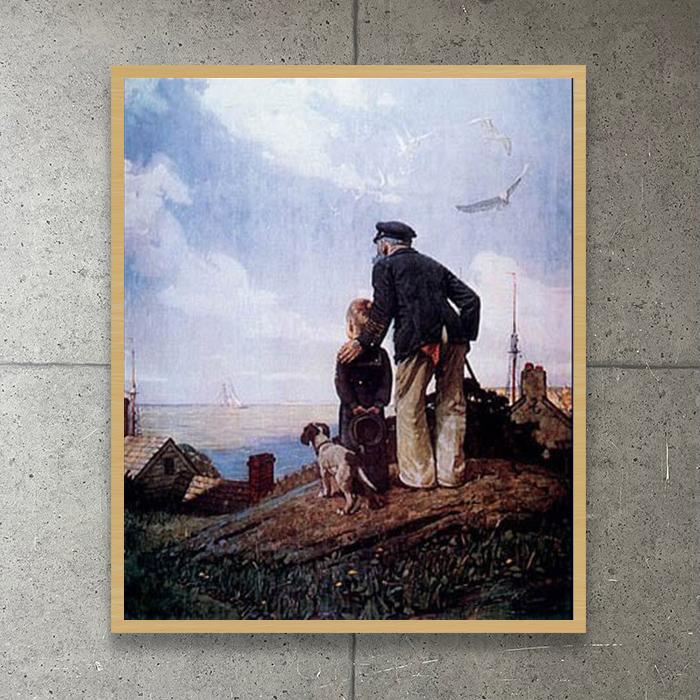 額装品/Outward/ノーマン ロックウェル/インテリア/アート/ポスター 額装品/Outward/ノーマン ロックウェル/インテリア/アート/ポスター