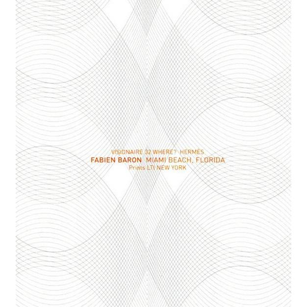 限定マット額装品/HERMES【エルメス】ファビアン・バロン/MIAMI BEACH