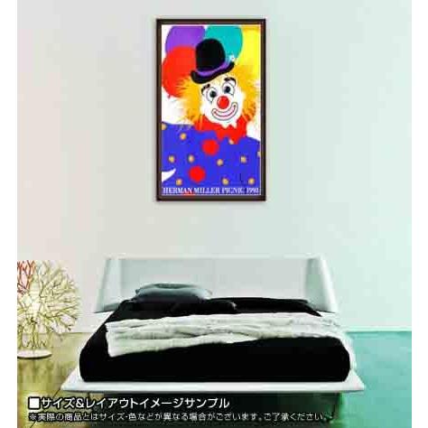 ポスター アート Clown サマーピクニック 1993年 Kathy Stanton