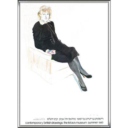 額装済/セリア パリ 1973/デビット ホックニーDavid Hockney セリア パリ 1973（デビット ホックニー） 額装品 アルミ製ハイ