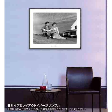 額装品/Jack and Jackie 1953/フォトグラフ/アート/ポスター ポスター アート Jack and Jackie 1953（フォトグラフ） 額装品 アルミ