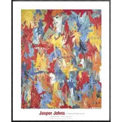 False Start 1959（ジャスパー ジョーンズ） 額装品 アルミ製ハイ