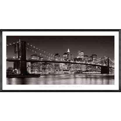 Brooklyn Bridge、 2007（アンリ シルバーマン） 額装品 アルミ製ハイ 