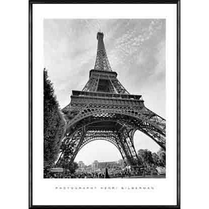 La Tour Eiffel、 Paris（アンリ シルバーマン） 額装品 アルミ製ハイグレードフレーム