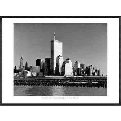 World Trade Center（アンリ シルバーマン） 額装品 アルミ製ハイグレードフレーム