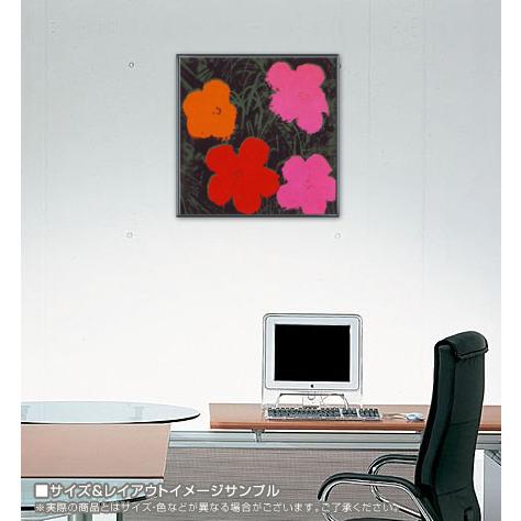 Flowers I(アンディ ウォーホル)額装済ポスター｜aziz｜02