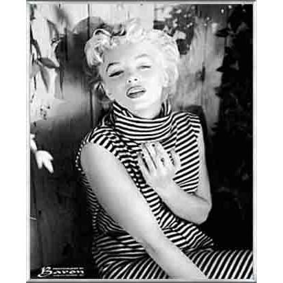 マリリン モンロー 1954（マリリン モンロー） 額装品 アルミ製