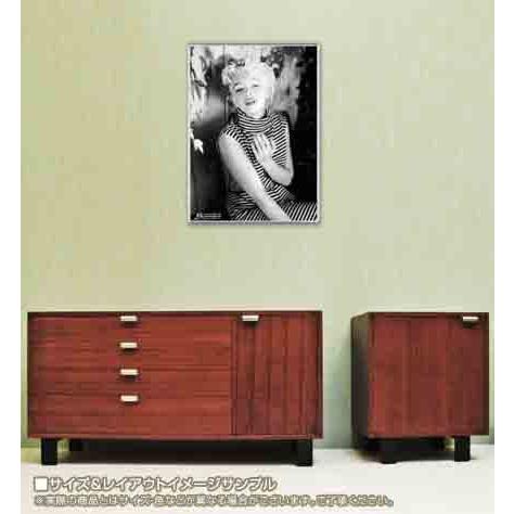 マリリン モンロー 1954（マリリン モンロー） 額装品 アルミ製