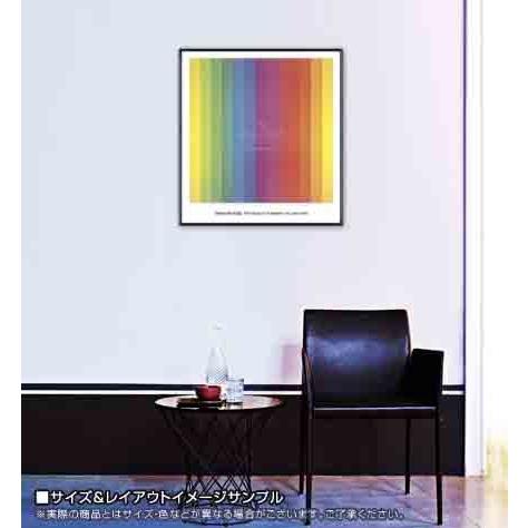 ポスター アート Spectrum IV（エルスワース ケリー） 額装品 アルミ製 